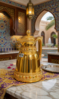 Full Gold Thermos Jug